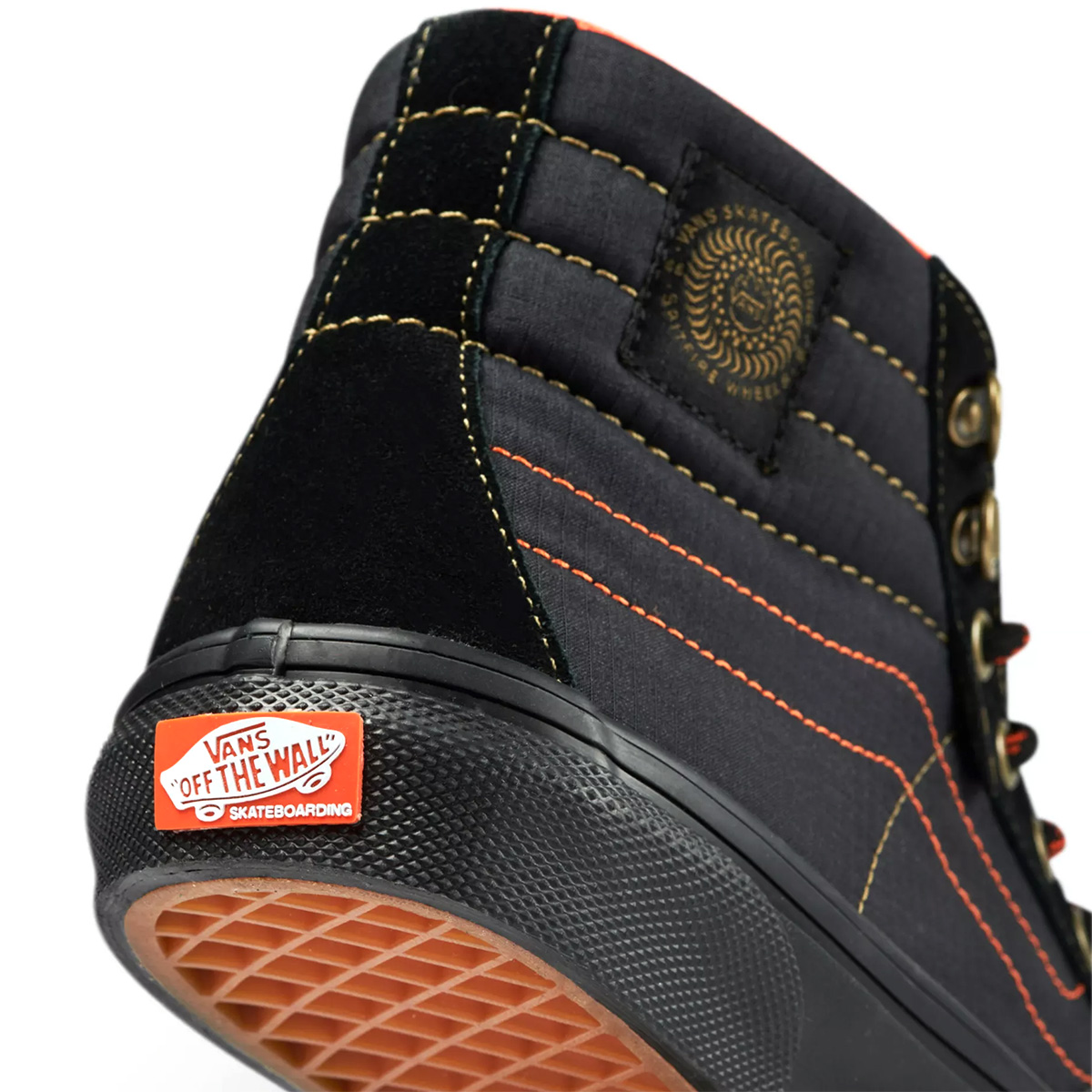 Vans Sk8-Hi Reissue Spitfire Black/Flame | Skatestore